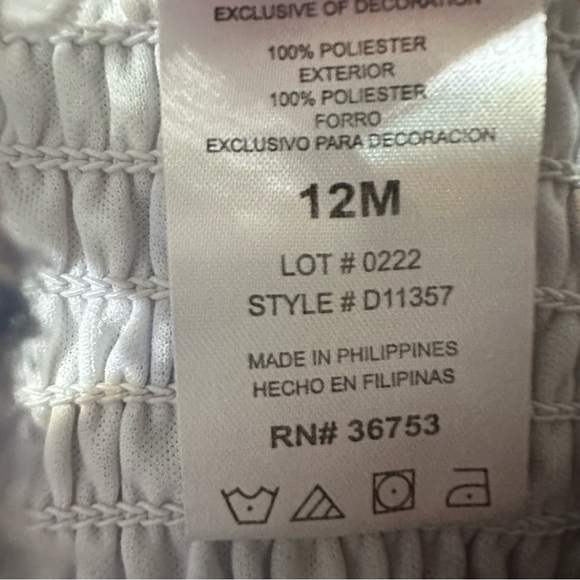 Duck Duck Goose baby girls floral romper size 12 months - Picture 3 of 4